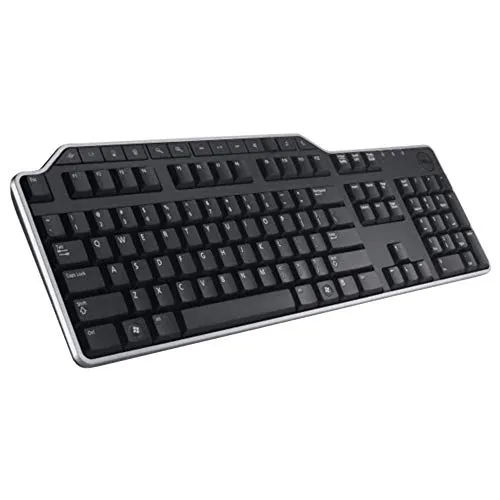 Dell KB-522, Wired, Business Multimedia USB Keyboard, UK/Irish (QWERTY), schwarz