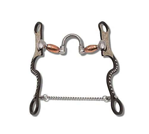 Amesbichler Reitsport Western Gebiss Antique Correction Bit, 12,5 cm