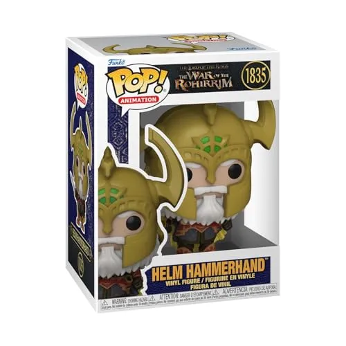 Funko Pop! Animation: WoR - Helm Hammerhand: King of Rohan Hammerhand - Lord of The Rings: The War of Rohirrium - Vinyl-Sammelfigur - Geschenkidee - Offizielle Handelswaren - Movies Fans