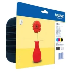 Brother LC-121 ValuePack CMYK Tintenpatronen