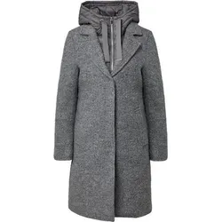 S.Oliver red Label Outdoor-Mantel 97W2 GREY/BLACK Größe 40 - Funktionsjacken für Damen, wind- und wasserabweisend, ideal für aktive Outdoor-Aktivitäten.