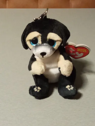 Ty Beanie Bellies Hund Ranger 8,5cm Anhänger Clip  von Ty