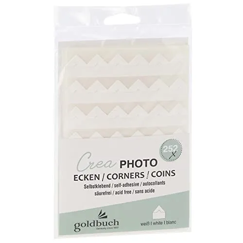 Fotoecken netto Crea weiß Fotoecken