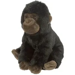 Wild Republic Cuddlekins Mini Gorilla Baby - Kuscheltier - Kuscheliges Gorilla Baby aus weichem Plüsch, 18 cm groß, ideal für kreative Abenteuer und zum Kuscheln. Perfekt für kleine Tierfreunde und Entdecker!
