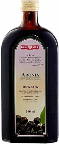 Produktbild +Apfelbeersaft 100% ohne Zucker 500 ml Polska Roża