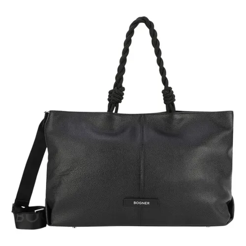 Bogner Vanil Valesca Shopper Tasche Leder 44 cm schwarz in schwarz von BOGNER