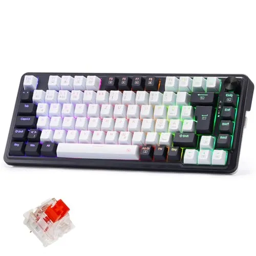 Redragon K673 PRO Kabellose Gaming-Tastatur mit RGB-Beleuchtung