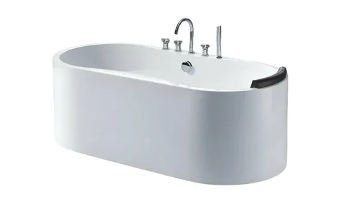 Luxus Acrylwanne 170x80 cm – Freistehende Designwanne - Moderne Badewanne aus hochwertigem Acryl, ideal für stilvolle Badezimmer. Mit ovaler Form und großzügigen Abmessungen für ein entspannendes Badeerlebnis.