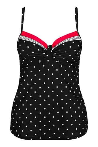 Lascana Damen Bügel-Tankini-Top - Bügel-Bikinis, stilvolles Design mit formenden Bügeln für optimalen Halt und perfekten Sitz beim Schwimmen und Sonnenbaden.
