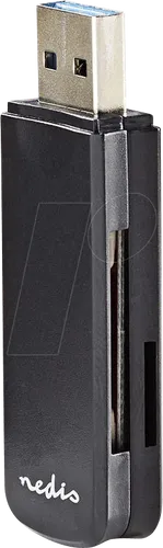 N CRDRU3100BK - Card Reader, extern, USB 3.0, Multicard