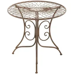 CLP Beistelltisch Ariano I Runder Jugendstil Balkontisch von CLP