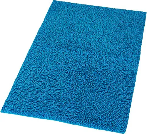 Kleine Wolke Badteppich, Zagreb Himmelblau, 55x 85 cm