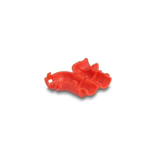 - Delock Kabel Clips zum Abwinkeln 8 Stück rot 88126