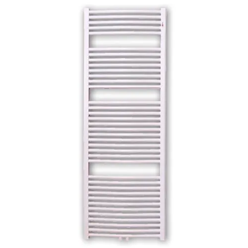 MERT Badheizkörper weiß gerade, 300*600 mm - Heizkörper für effiziente Wärme: Ideal für Bäder, geeignet für Zentralheizung und Elektro, inklusive Wandhalterungen.
