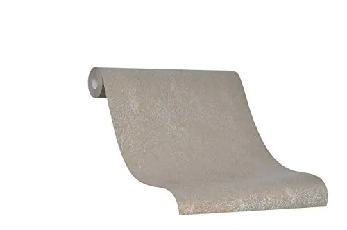 Vliestapete 31335 La Veneziana 4 - Grafische Eleganz in Braun - Tapeten für Flur, Küche, Schlafzimmer und Wohnzimmer, aus hochwertigem Vlies für einfache Anbringung und ein stilvolles Ambiente.