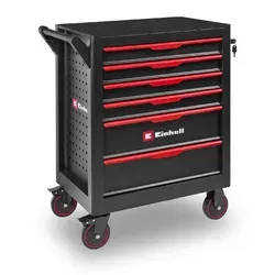 Einhell Werkstattwagen leer mit 6 Schubladen
