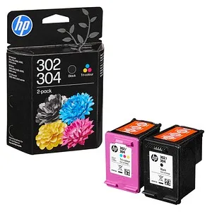 HP 302/304 Tintenpatrone Schwarz - Hochwertige HP 302/304 Tintenpatrone Schwarz für gestochen scharfe Ausdrucke. Ideal für den täglichen Einsatz in Home-Office und Büro. Vertraue auf geprüfte Qualität für brillante Ergebnisse!