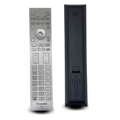Panasonic N2QAYA000144 – Original-Fernbedienung für Panasonic Smart TVs - Original-Fernbedienung für Panasonic Smart TVs, sofort einsatzbereit ohne Setup. Ergonomisches Design und präzise Signalübertragung für optimalen Bedienkomfort.