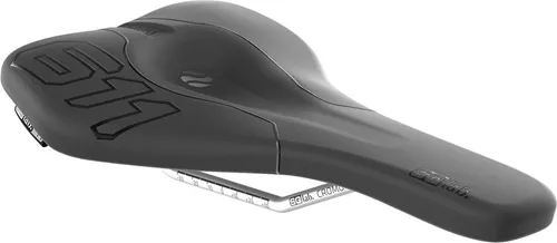 SQlab Sattel 611 Ergowave CrMo - Ergonomischer Fahrradsattel für optimalen Komfort - Fahrradsättel mit 13cm Breite, bietet ergonomisches Design für maximalen Sitzkomfort auf langen Fahrten.