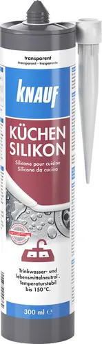 Knauf Küchen-Silikon transparent 300 ml
