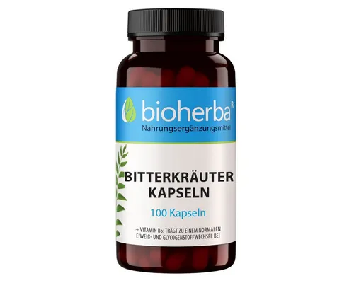 BIOHERBA R Bitterkräuter Kapseln 100 Stück Nahrungsergänzungsmittel