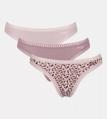 sloggi Damen GO Crush String C3P - Bequeme Funktionsunterwäsche in mehreren Farben - Funktionsunterwäsche aus weichem Material, perfekt für den ganzen Tag und in verschiedenen Farben erhältlich.