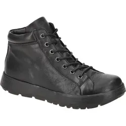 Think! Damen Comoda Leicht Gefütterte Boots, 0000 Schwarz, 37.5 EU - Wanderschuhe aus nachhaltigen Materialien, leicht gefüttert für optimalen Komfort und ideal für Outdoor-Abenteuer.