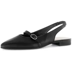 Elegante Slingpumps GABOR für Damen, Gr. 36 - Pumps & High Heels aus hochwertigem Nappaleder mit elastischem Fersenriemchen, ideal für elegante Anlässe und das Business-Outfit.