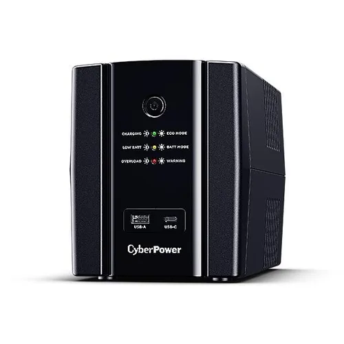 Cyberpower UT1500EG UPS 1500VA 900W - Line-interaktive USV mit automatischer Spannungsregulierung, energieeffizient und ideal für den Schutz kritischer Geräte