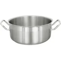 SCHNEIDER Bratentopf, Edelstahl 531023 , Volumen: 7,0 l, Höhe: 120 mm, Ø 280 mm