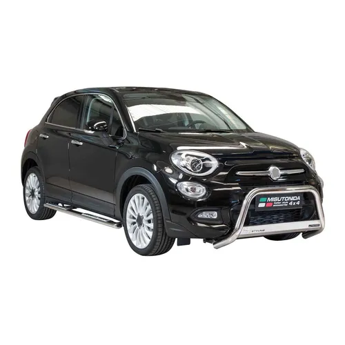OMAC Kfz-Schmutzfänger für Jeep Renegade 2014-2024 - Fahrzeugspezifische Trittbretter aus rostfreiem Stahl, robust und rutschfest. Schützen Sie Ihre Karosserie und erleichtern Sie den Einstieg! Inklusive Montagematerial und europäischem Zulassungszertifikat.