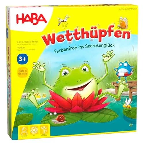 HABA Wetthüpfen – Würfelspiel für Kinder von HABA