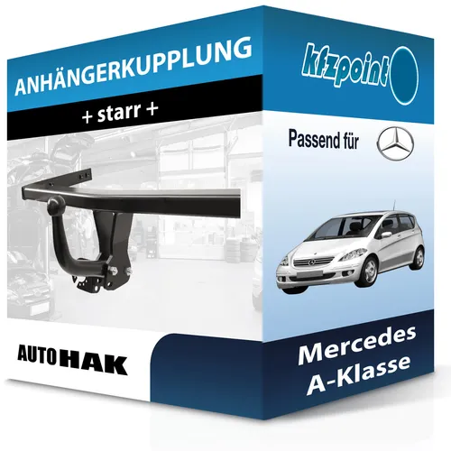 Produktbild Auto Hak Starre Anhängerkupplung für Mercedes A-Klasse (97-04)