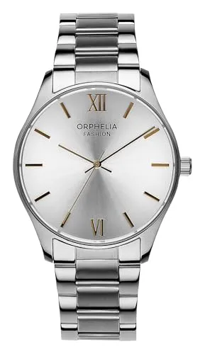 Orphelia Fashion Herren Analog Uhr Oxford mit Edelstahl Armband OF764900