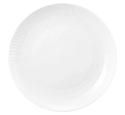 Königlich Tettau Porzellan Amina Uni Frühstücksteller rund 19 cm