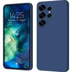 Hülle für Samsung Galaxy S26 Ultra Case Cover Bumper Smartphone Softgrip Schutzhülle Farbe: Blau - Blau