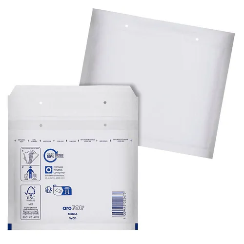aroFOL® CLASSIC Luftpolstertaschen WCD weiß, 100 St.