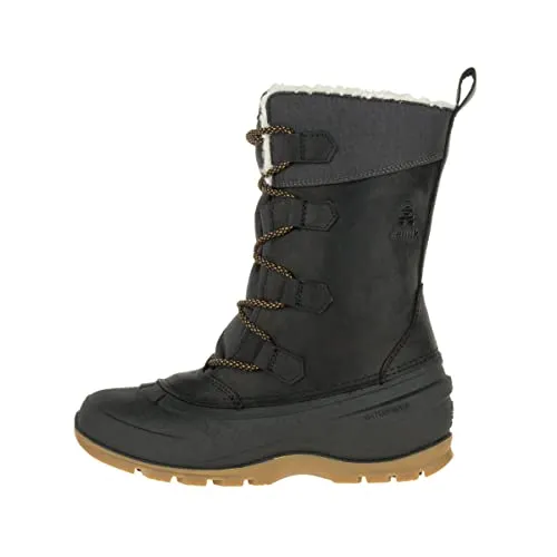 Kamik Winterstiefel Snowgem - Wasserdicht und Warm - Wanderschuhe und ideal für kalte Tage mit nahtversiegelter, wasserdichter Konstruktion und HEAT-MX™ Isolierung für hervorragende Wärme bis -40°C.
