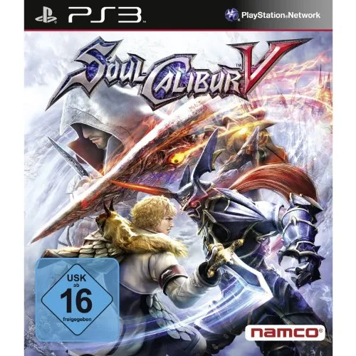 SoulCalibur V für PlayStation 3 - Action & Abenteuer Spiel, epische Kämpfe mit neuen Charakteren und verbesserter Grafik, für spannende Gaming-Nächte!