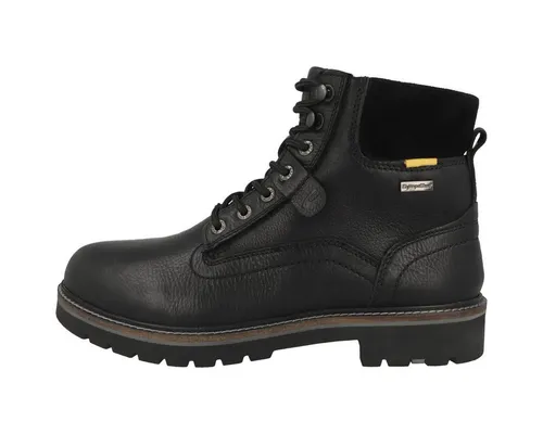 camel active Herren Melbourne Boot aus echtem Leder Schwarz - Wanderschuhe aus hochwertigem Echtleder, mit bequemer Innensohle und wasserabweisenden Eigenschaften für optimalen Tragekomfort und robusten Schutz.