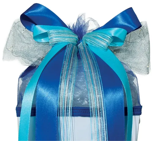 ROTH LED-Schultütenschleife 'Blue Star', blau