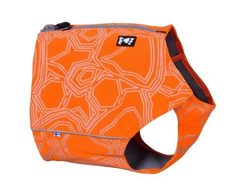 HURTTA Hundewarnweste Ranger Weste orange XXS - Sichtbare Hundewarnweste in leuchtendem Orange, ideal für Sicherheit beim Spaziergang. Robustes Material, perfekt für kleine Hunde in Größe XXS.