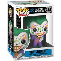 DC Super Heroes Dia de los - The Joker 414 - Funko Pop! - Vinyl Figur - Grün/Weiß/Lila
