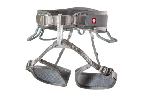 Ocun Twist Klettergurt - Silber - XS-M - Kletterausrüstung mit innovativem Twist-System für einfaches Anlegen und maximalen Komfort beim Klettern.