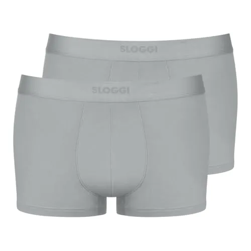 Sloggi Men Ever Ease Hipster 2P Silver Grey in silber von sloggi