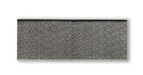 NOCH 58055 Mauer, extra lang, 66,8 x 12,5 cm Spur H0