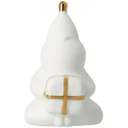 Räder Porzellanfigur Santa packt Geschenke H.5,5 cm
