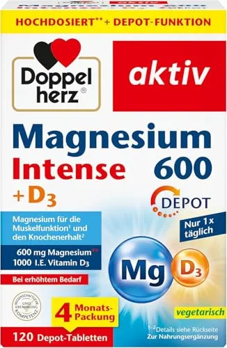 Doppelherz Magnesium 600 Intense DEPOT