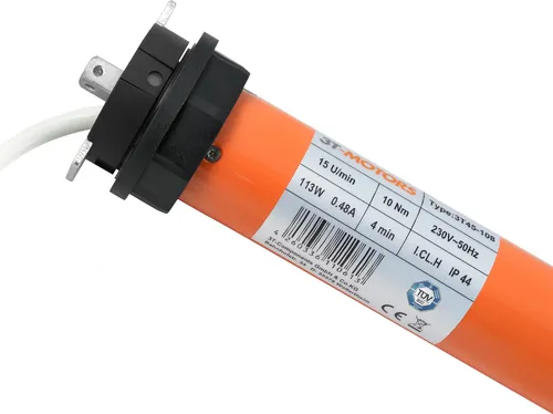 3T-MOTORS Rollladenmotor mit elektronischen Endschaltern 3T45-10B 10Nm SW60