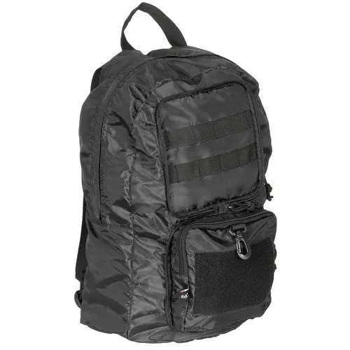 Faltbarer Rucksack schwarz